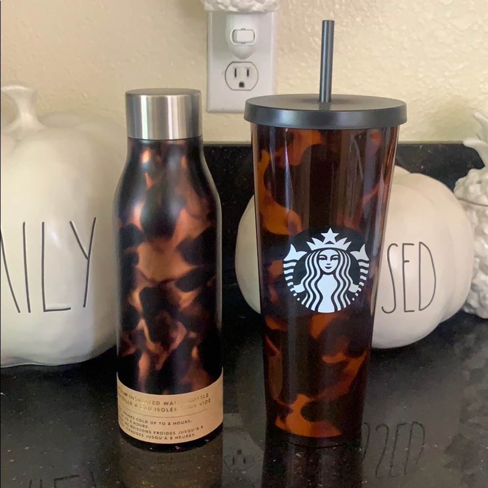 Leopard Cheetah Starbucks cold & Hot Tumbler